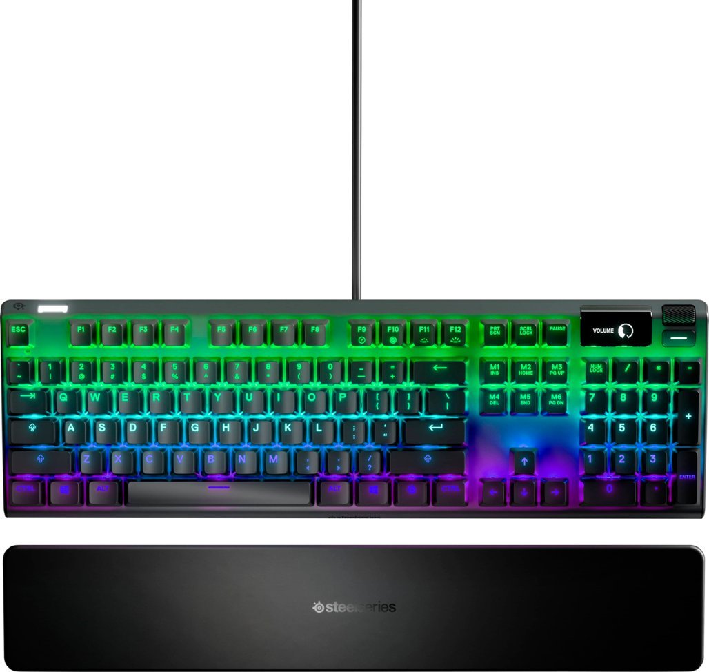 SteelSeries ApexPro Wired Mechanical OmniPoint Adjustable Switch Gaming Keyboard (New)
