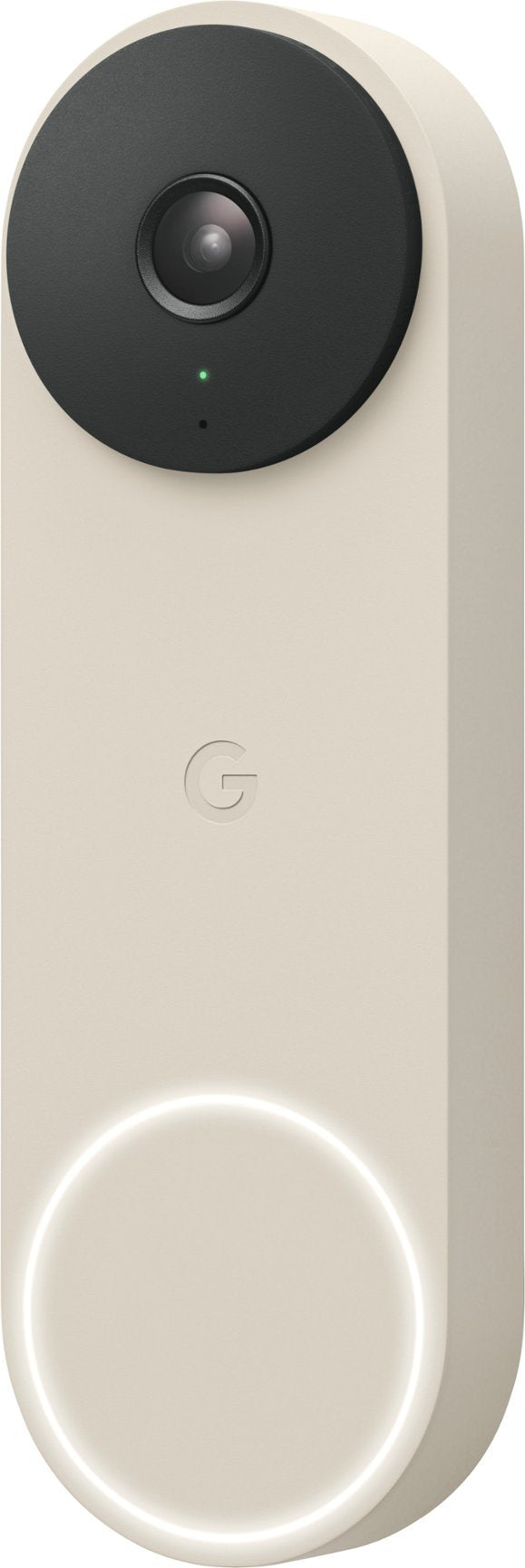 Google Nest Doorbell Wired (2nd Generation) - Linen (Certified Refurbished)