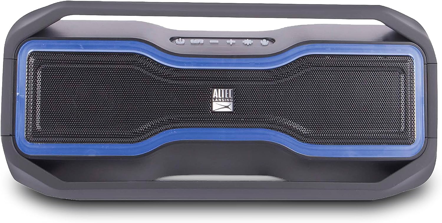 Altec Lansing Rockbox Waterproof Wireless Portable Speaker - Black (Certified Refurbished)