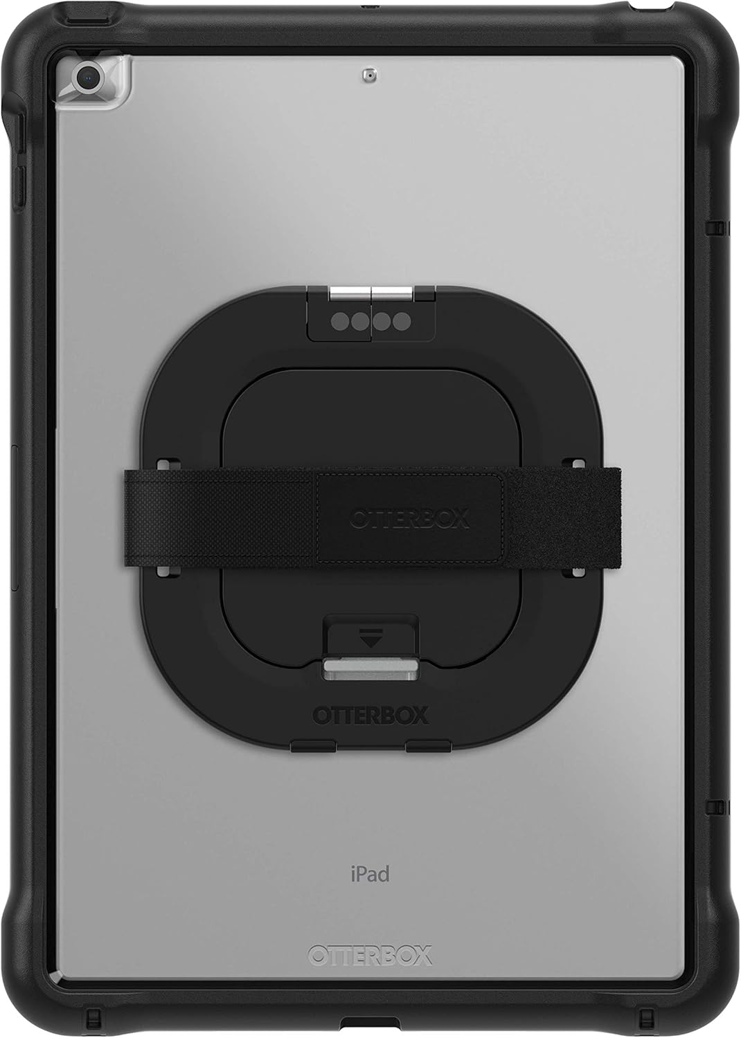 OtterBox Unlimited Folio Case + Screen Protector for iPad 10.2” (7th/8th/9th Gen) - Black Crystal (Renewed)