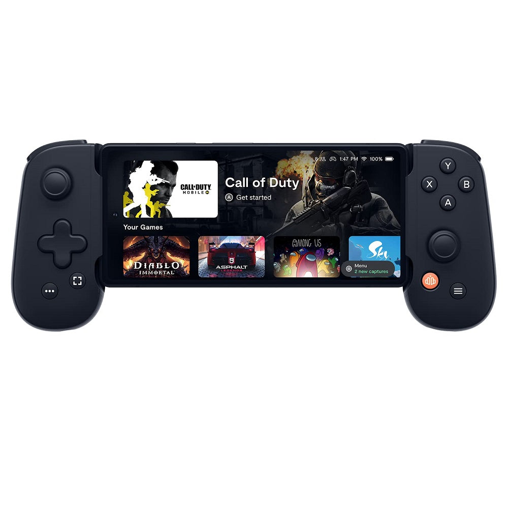 Backbone One Mobile Gaming Controller for Android w/out Bundle - Black (Certified Refurbished)
