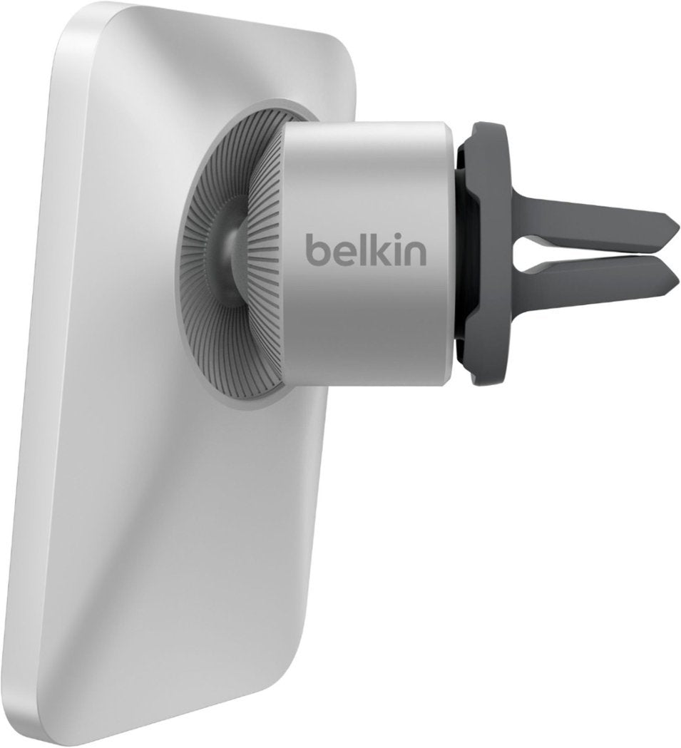 Belkin MagSafe Vent Mount Pro MagSafe iPhone Mount For Car - Silver (Refurbished)