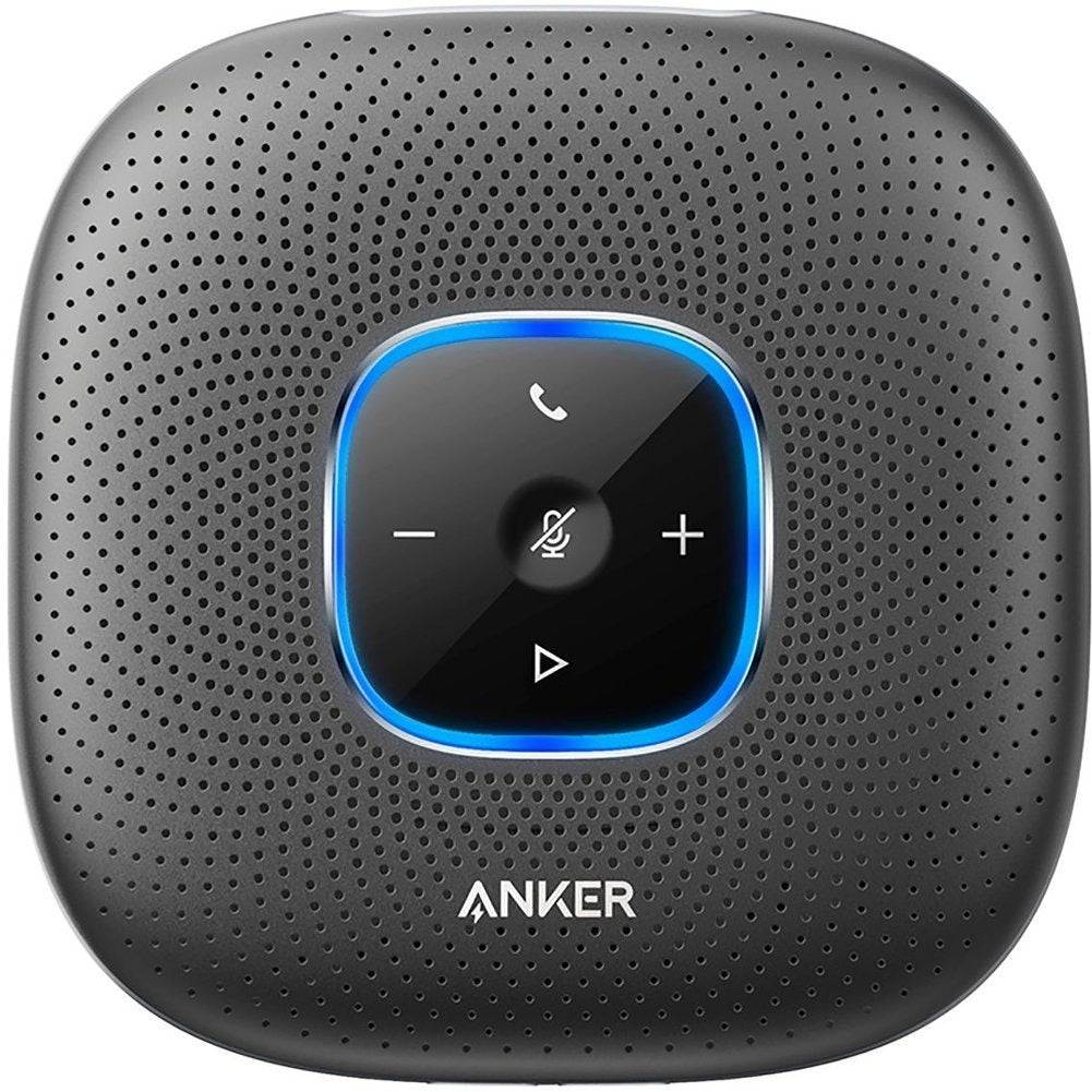 Anker PowerConf Bluetooth Speakerphone Conference Speaker - Black (Certified Refurbished)
