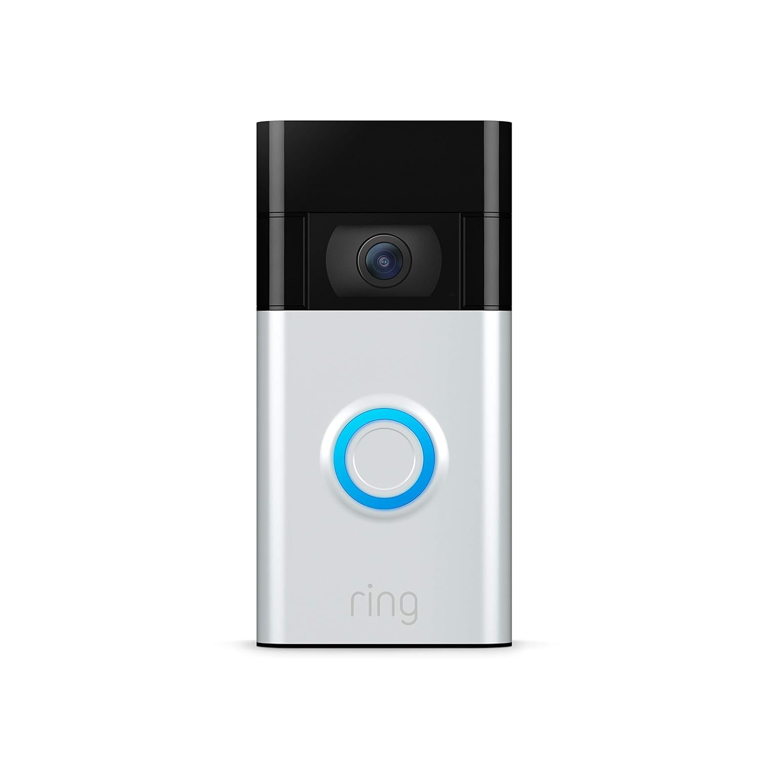 Ring Video Doorbell (2nd Gen) - Satin Nickel (Certified Refurbished)