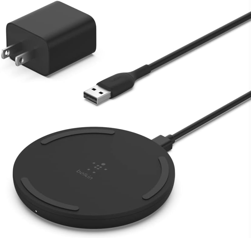 Belkin Boost Charge Wireless Charging Pad 15W - Black (Certified Refurbished)