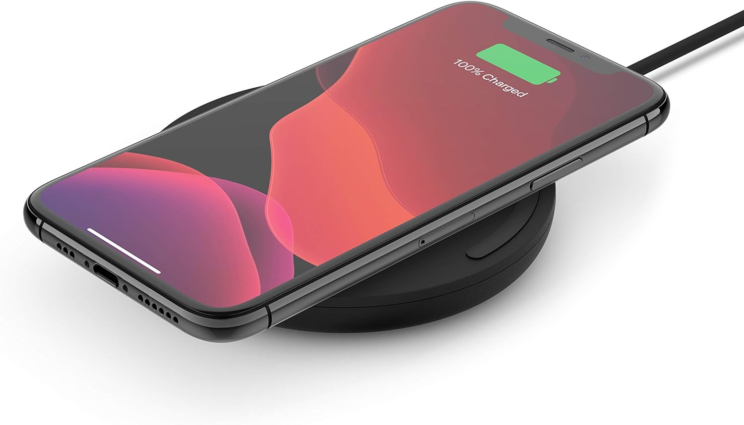 Belkin Boost Charge Wireless Charging Pad 15W - Black (Certified Refurbished)