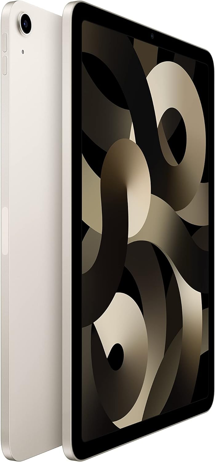 Apple iPad Air (5th Gen) 256GB (Wifi Only) - Starlight (Renewed)