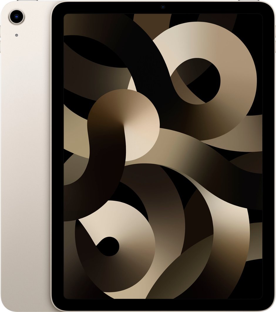 Apple iPad Air 10.9-Inch (5th Generation) (Wi-Fi + LTE) - 256GB - Starlight (Renewed)