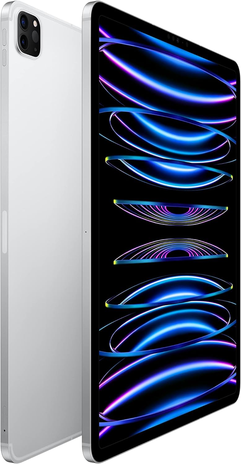 Apple iPad Pro 12.9-inch (6th Gen) 512GB, WIFI + Unlocked Cellular - Silver (Certified Refurbished)