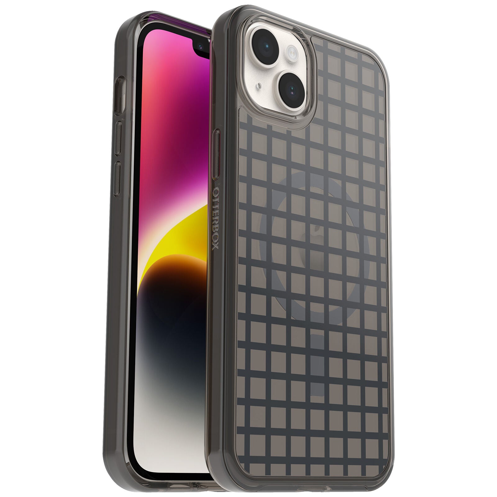 OtterBox Symmetry Series+ Case for Apple iPhone 14 Plus - Window Pane Black (Certified Refurbished)