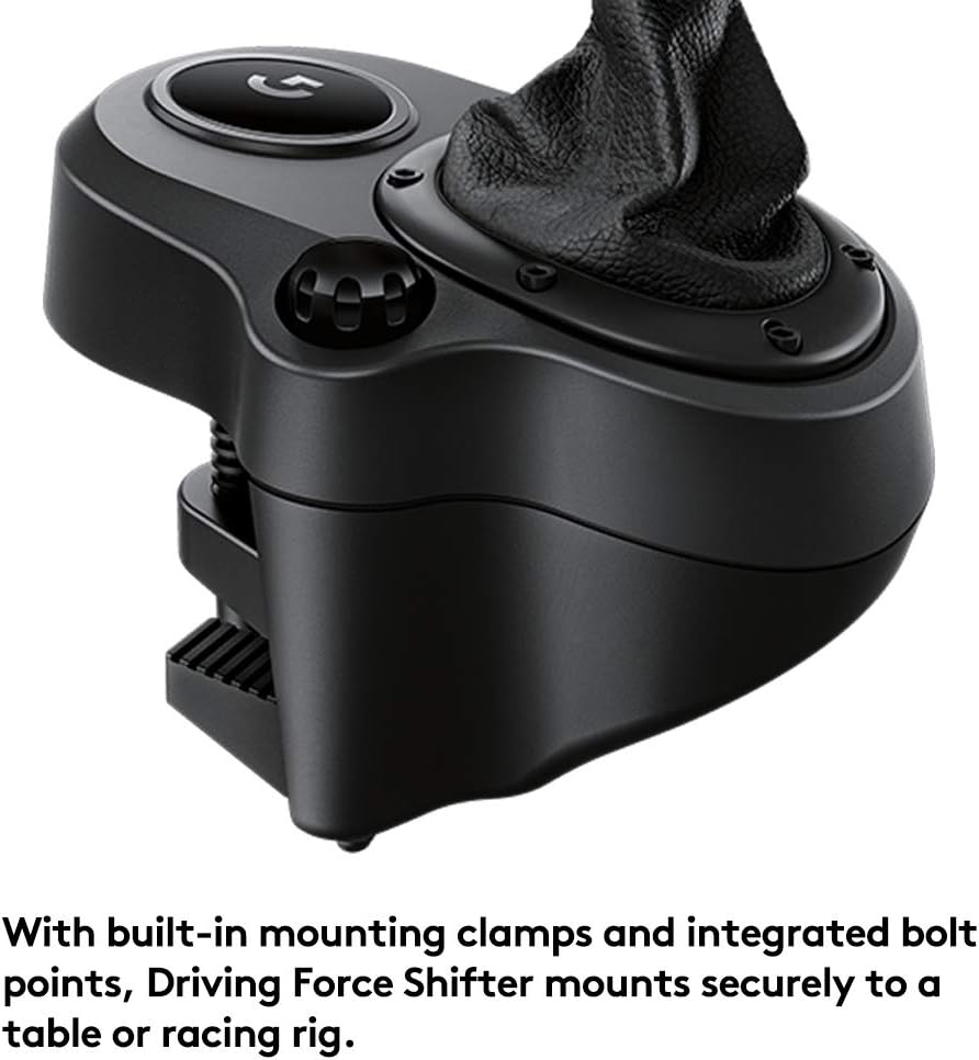 Logitech Driving Force Shifter for G29 & G920 Racing Wheels - Black/Silver (Certified Refurbished)