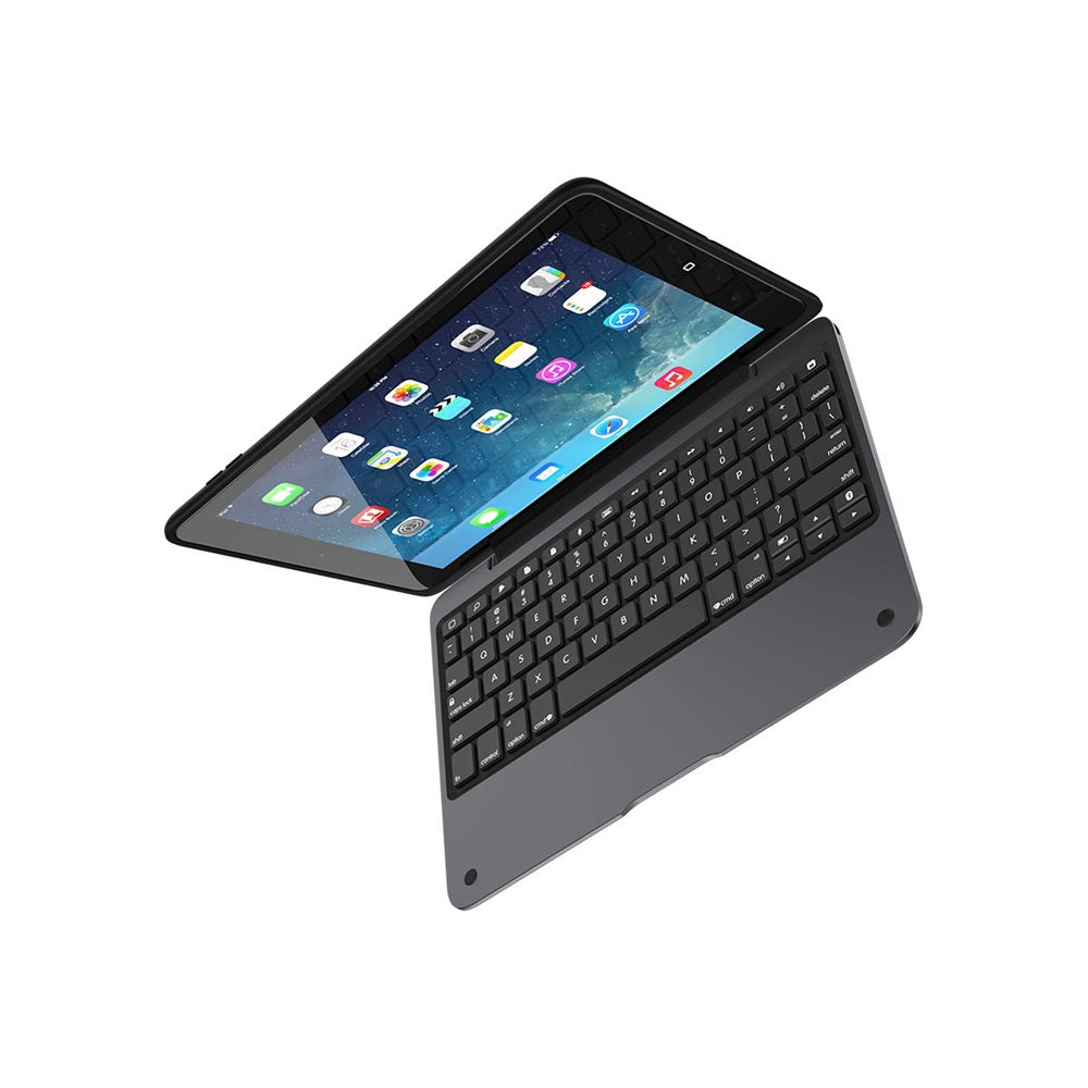 Incipio ClamCase Pro All-in-one Bluetooth Keyboard Folio for iPad Mini 4 - Black (Certified Refurbished)