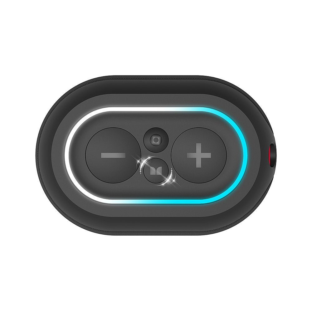 Monster DNA MAX Portable Bluetooth Speaker with Qi Wireless Charging - Black (Renewed)