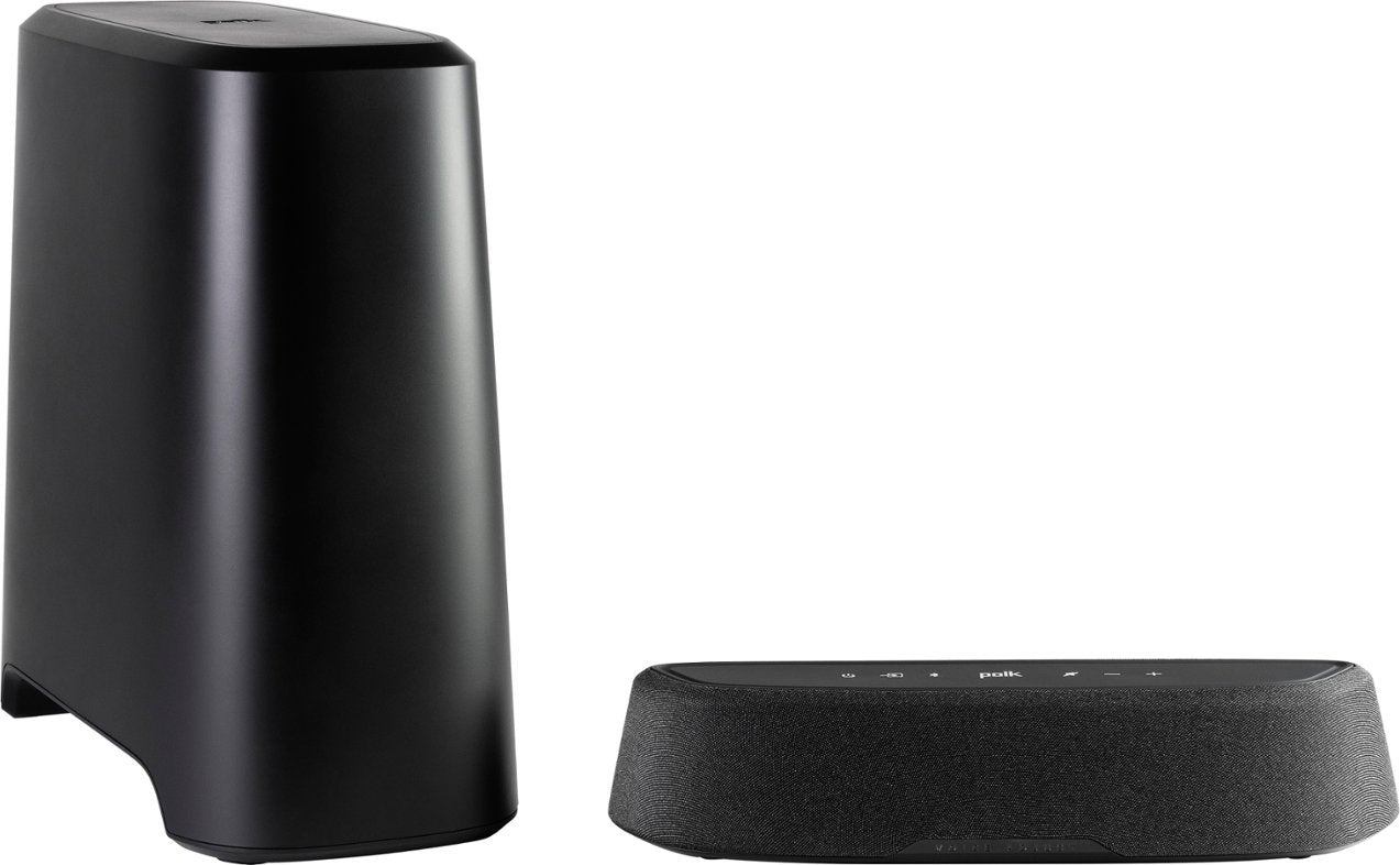 Polk Audio - MagniFi Mini AX Atmos Soundbar with Wireless Subwoofer - Black (Pre-Owned)