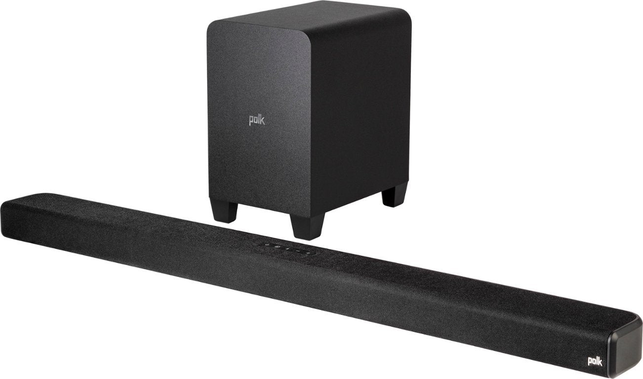 Polk Audio Signa S4 Ultra-Slim Soundbar with Wireless Subwoofer, Dolby Atmos 3D (Certified Refurbished)