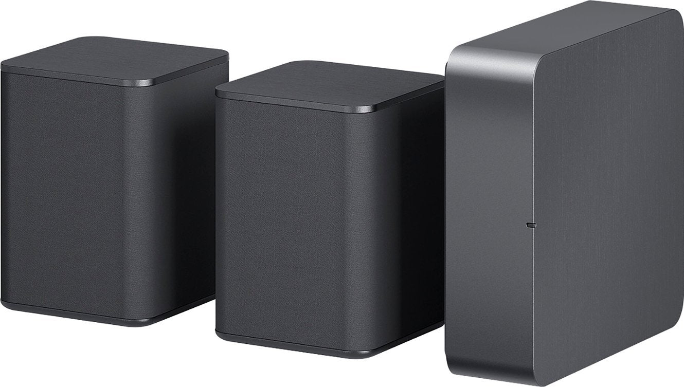 LG SPQ8-S 2.0 Channel Sound Bar Wireless Rear Speaker Kit - Black (Certified Refurbished)