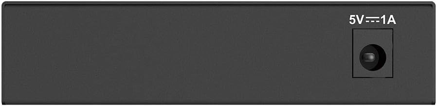 D-Link DGS-105GL 5-Port Gigabit Desktop Switch - Black (Certified Refurbished)