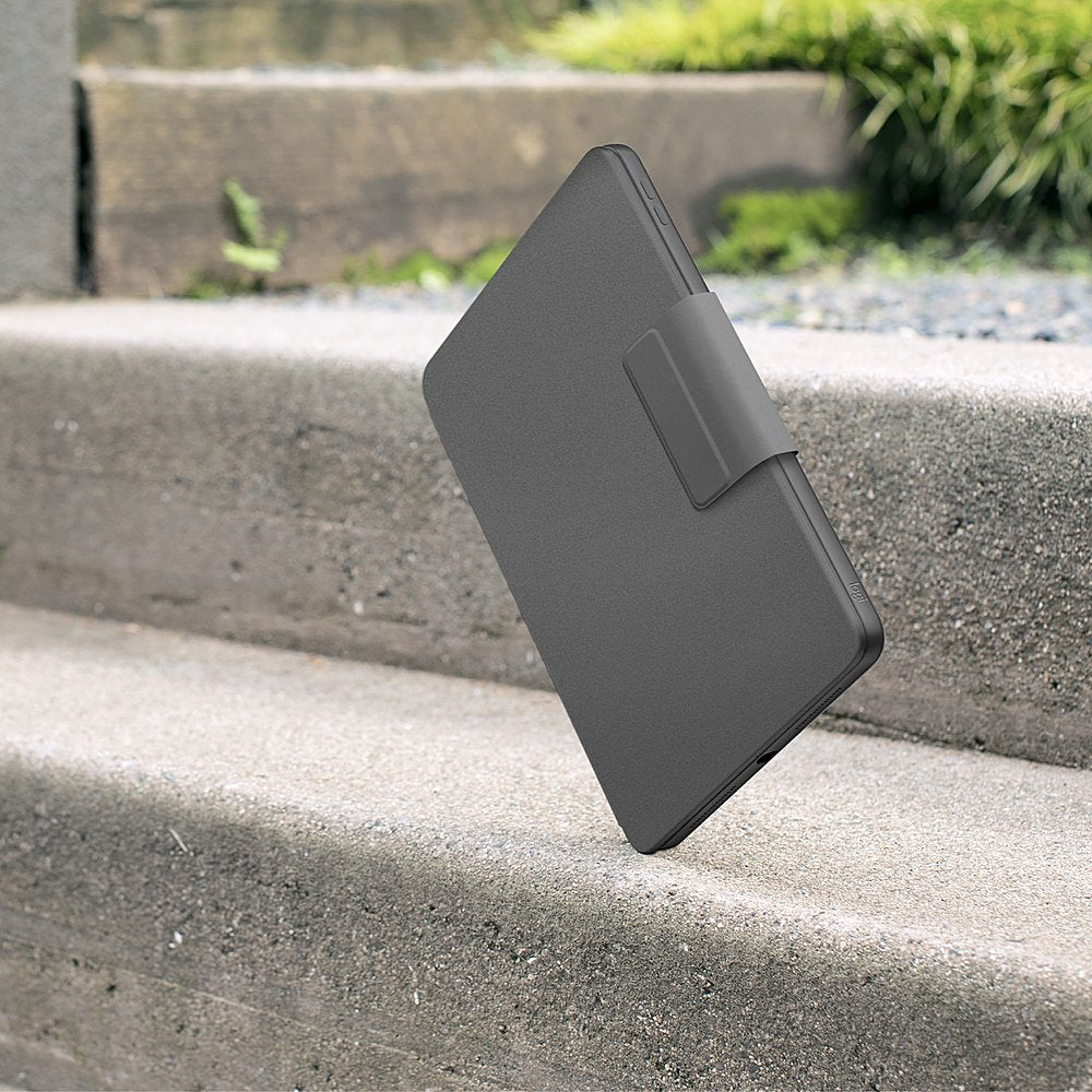 Logitech Rugged Folio Keyboard Case for Apple iPad (10th Gen) - Oxford Gray (Refurbished)