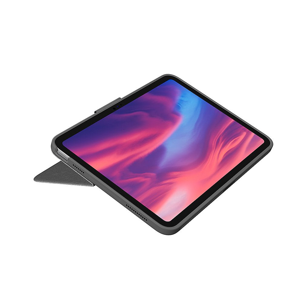 Logitech Combo Touch Keyboard Case for Apple iPad (10th Gen) - Oxford Gray (Refurbished)