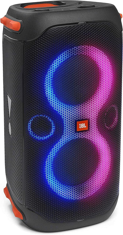JBL PartyBox 110 Portable Party Speaker with Built-in Lights - Black (Certified Refurbished)