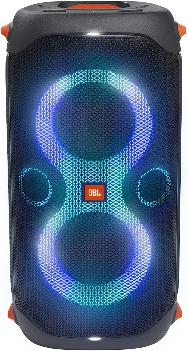 JBL PartyBox 110 Portable Party Speaker with Built-in Lights - Black (Refurbished)