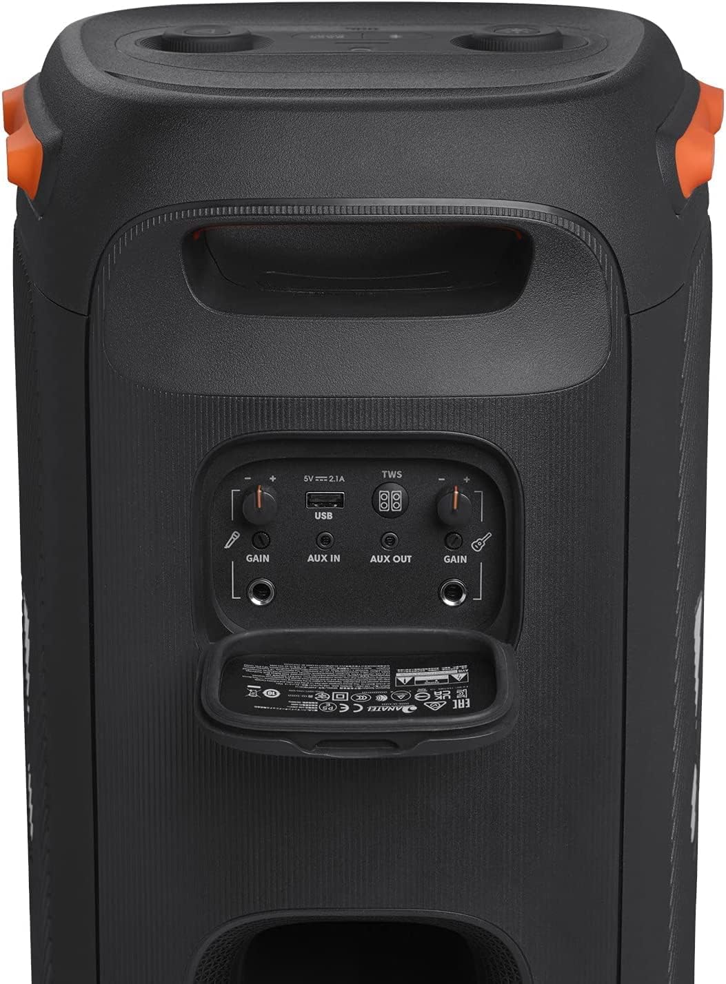JBL PartyBox 110 Portable Party Speaker with Built-in Lights - Black (Certified Refurbished)