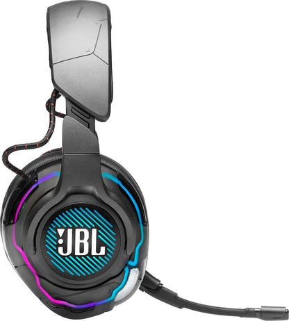 JBL Quantum One RGB Wired Over Ear Noise Cancelling Gaming Headset - Black (Refurbished)