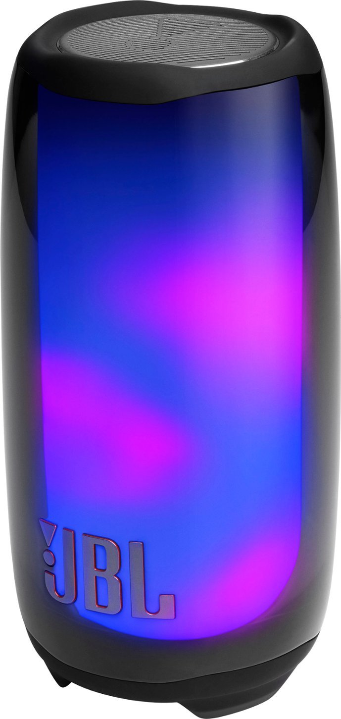 JBL Pulse 5 Portable Bluetooth Speaker with Dazzling Light Show - Black (Refurbished)