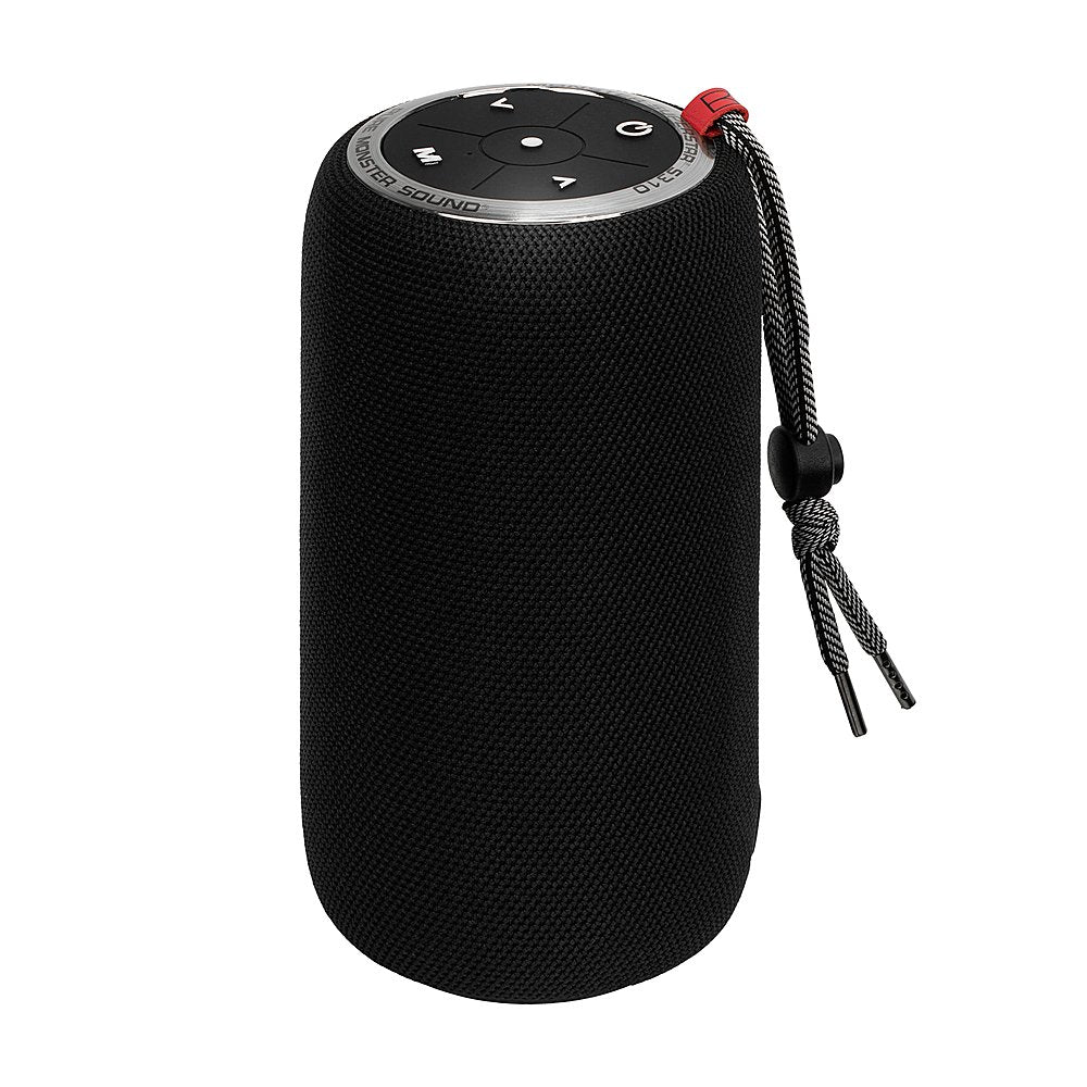 Monster S310 Superstar Portable Waterproof  Wireless Bluetooth Speaker - Black (Certified Refurbished)