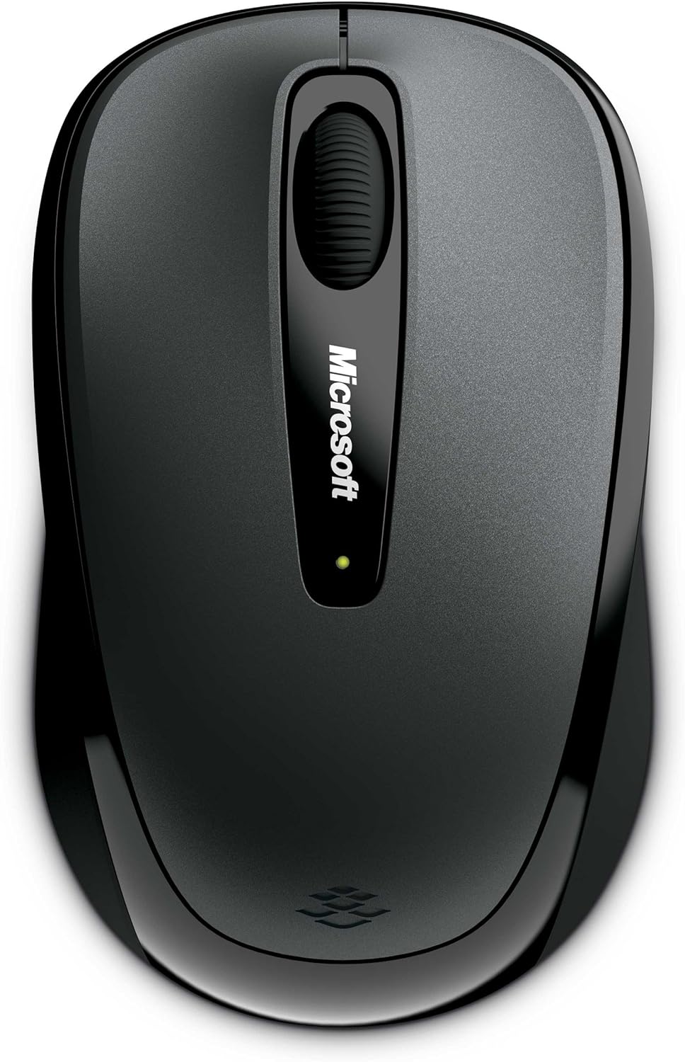 Microsoft Wireless Mobile 3500 Ambidextrous USB 2.0 Mouse - Loch Ness Grey (Certified Refurbished)