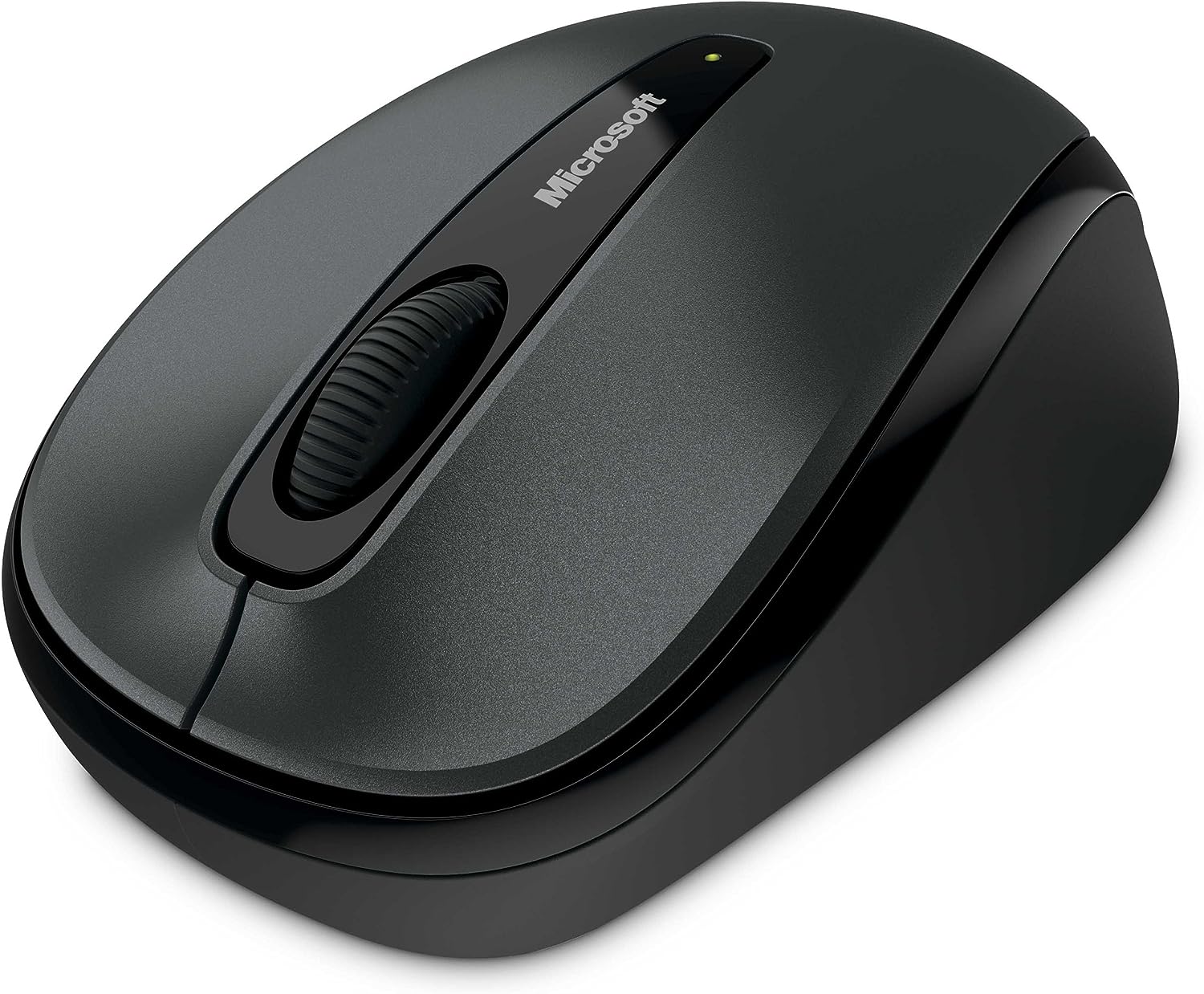 Microsoft Wireless Mobile 3500 Ambidextrous USB 2.0 Mouse - Loch Ness Grey (Certified Refurbished)