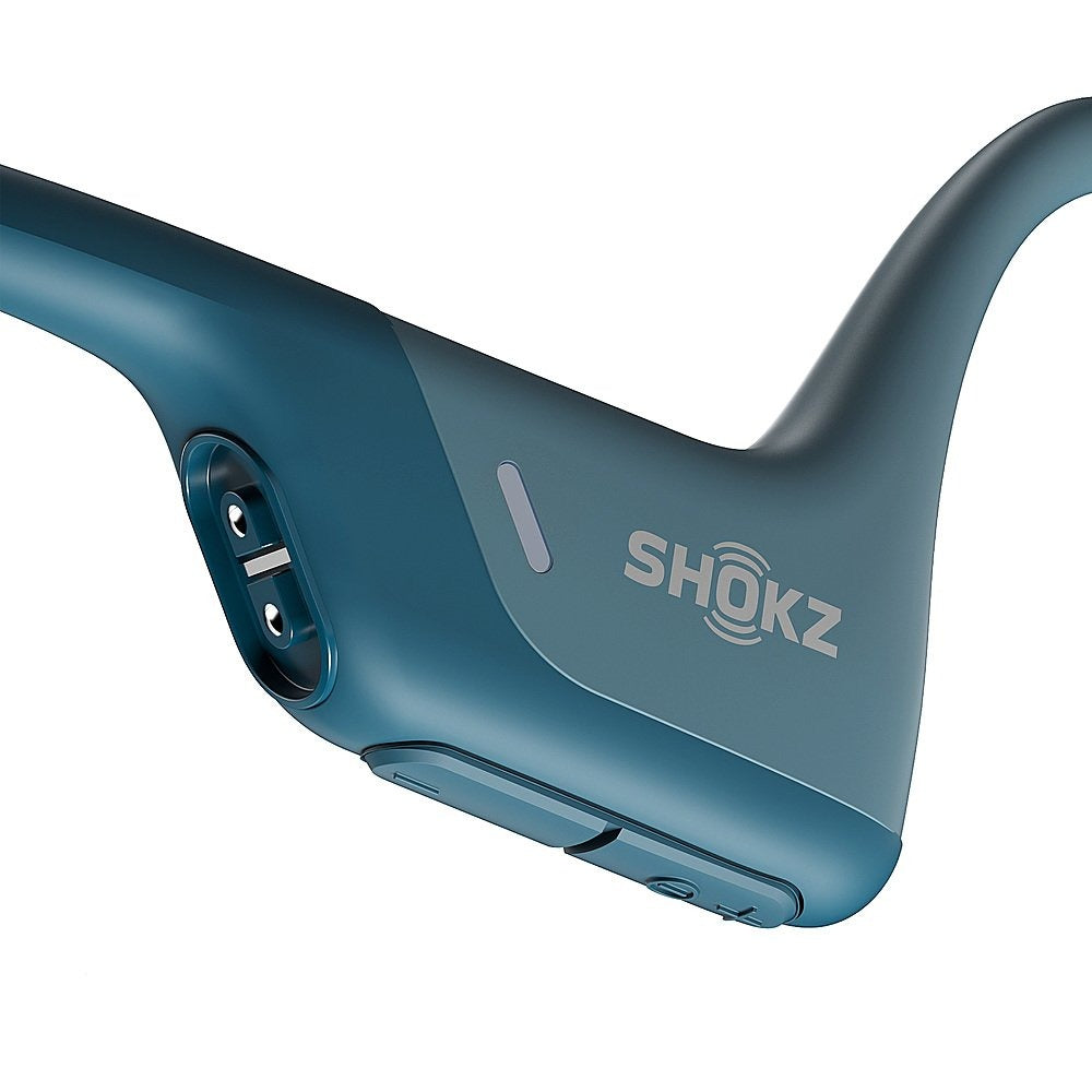 Shokz OpenRun Pro Premium Bone Conduction Open-Ear Sport Headphones - Blue (Certified Refurbished)