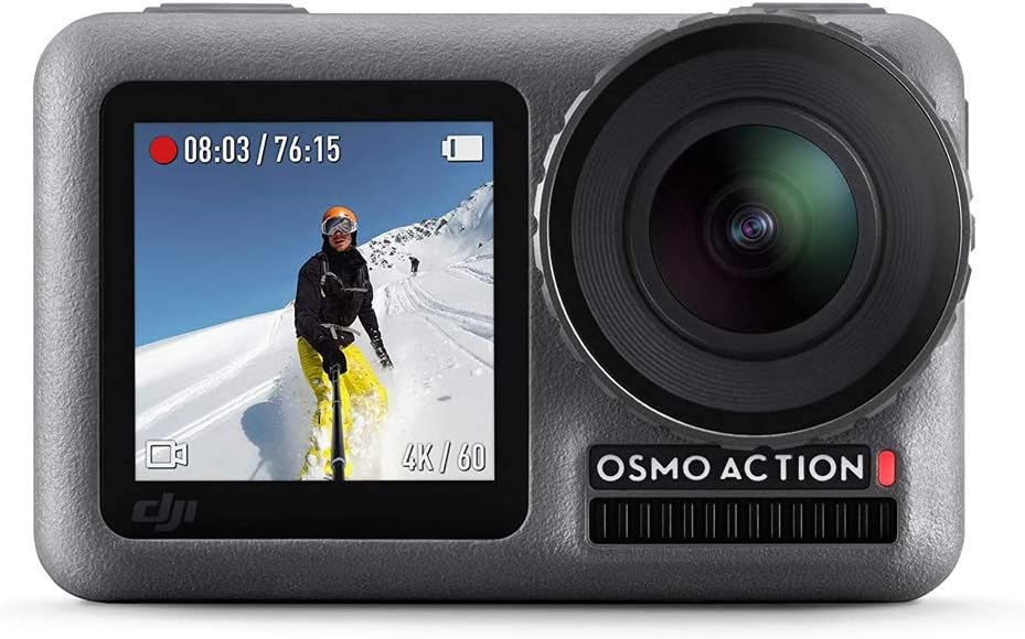 DJI OSMO 4K Action Camera Underwater Waterproof - Black (Certified Refurbished)