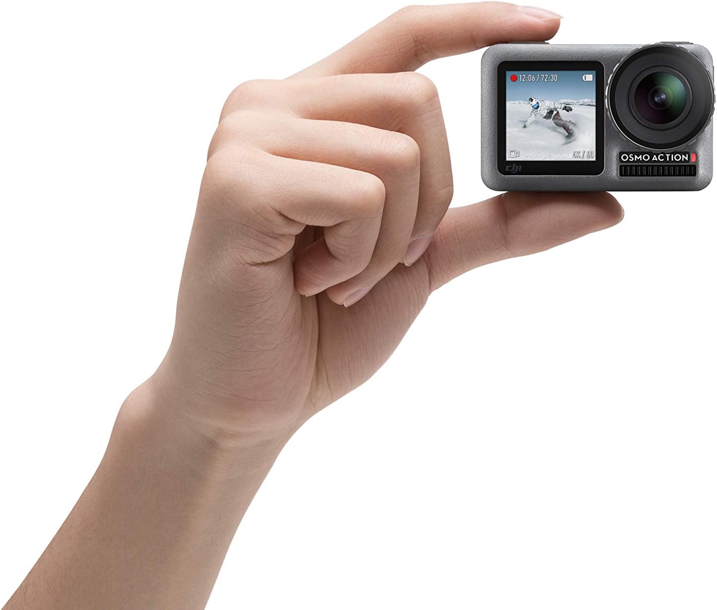 DJI OSMO 4K Action Camera Underwater Waterproof - Black (Certified Refurbished)