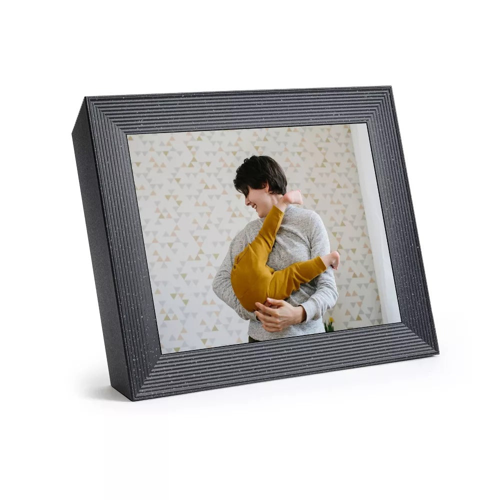 Aura Mason Luxe Wifi 2K Digital Picture Frame - Pebble (Certified Refurbished)