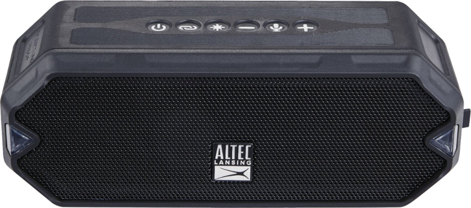 Altec Lansing HydraJolt Everything Proof Wireless Bluetooth Speaker - Black (Certified Refurbished)