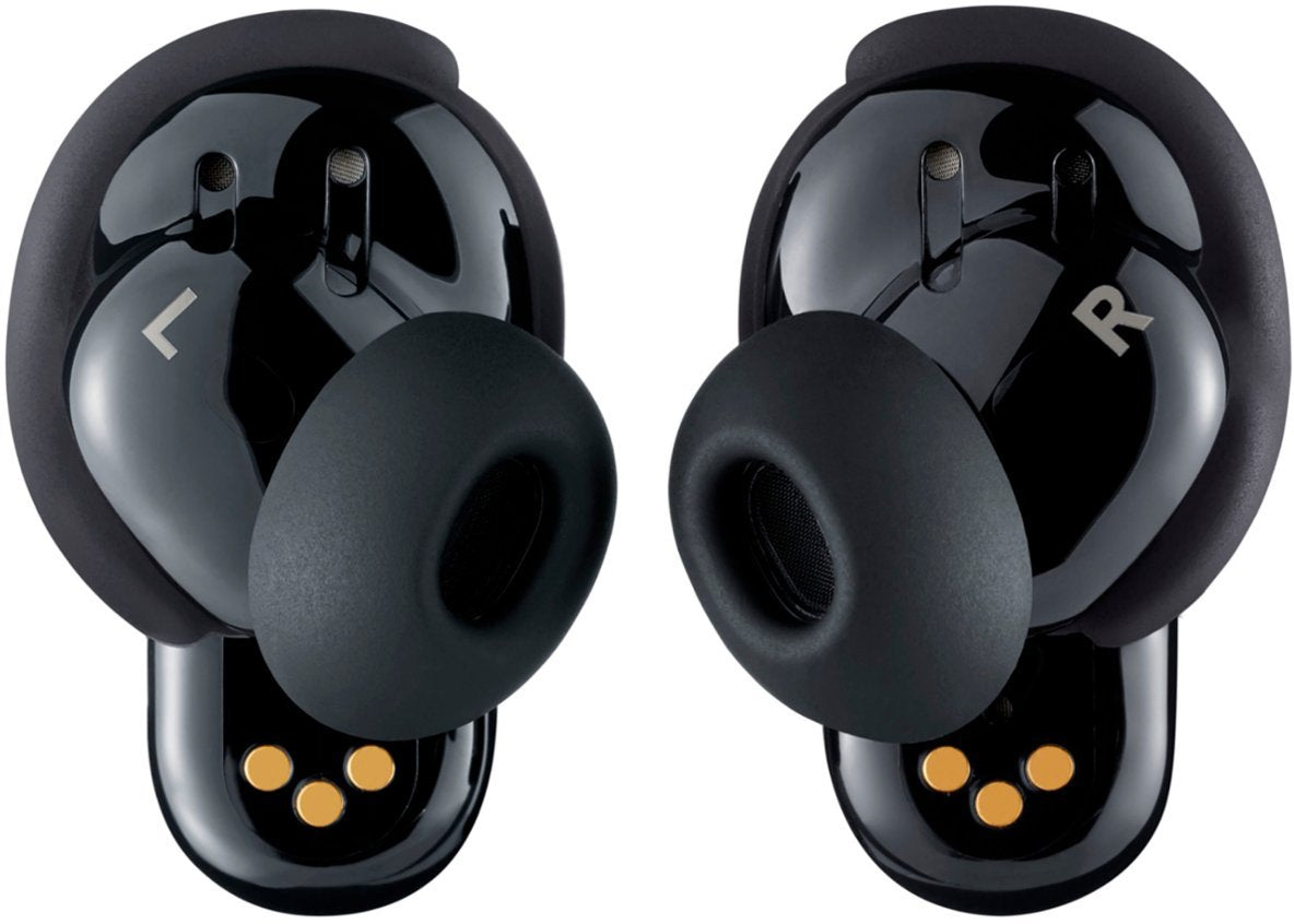 Bose QuietComfort Ultra True Wireless Noise Cancelling In-Ear Earbuds - Black (Certified Refurbished)