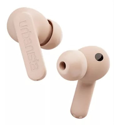 Urbanista Solar Powered Hybrid Noise Cancelling Wireless Earbuds - Desert Rose (New)