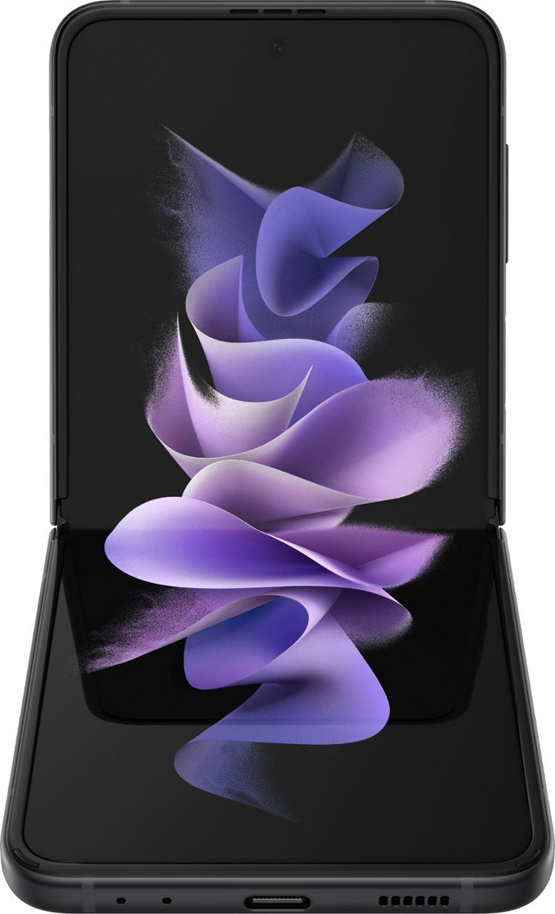 Samsung Galaxy Z Flip3 5G 128GB (Unlocked) - Phantom Black (Renewed)