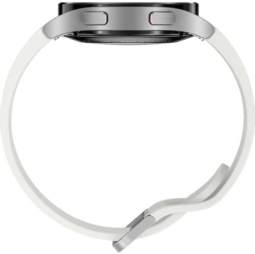 Samsung Galaxy Watch 5  (Wifi + LTE) 40mm Silver Case & White Rubber Band (Certified Refurbished)