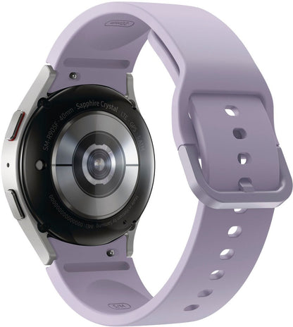 Samsung Galaxy Watch5 40mm LTE Smartwatch Silver Bezel with Purple Band (Certified Refurbished)