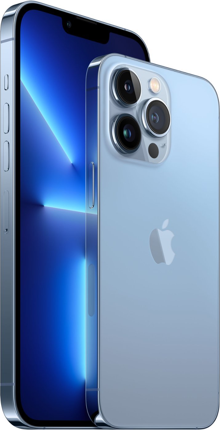 Apple iPhone 13 Pro 128GB (Unlocked) - Sierra Blue (Refurbished)