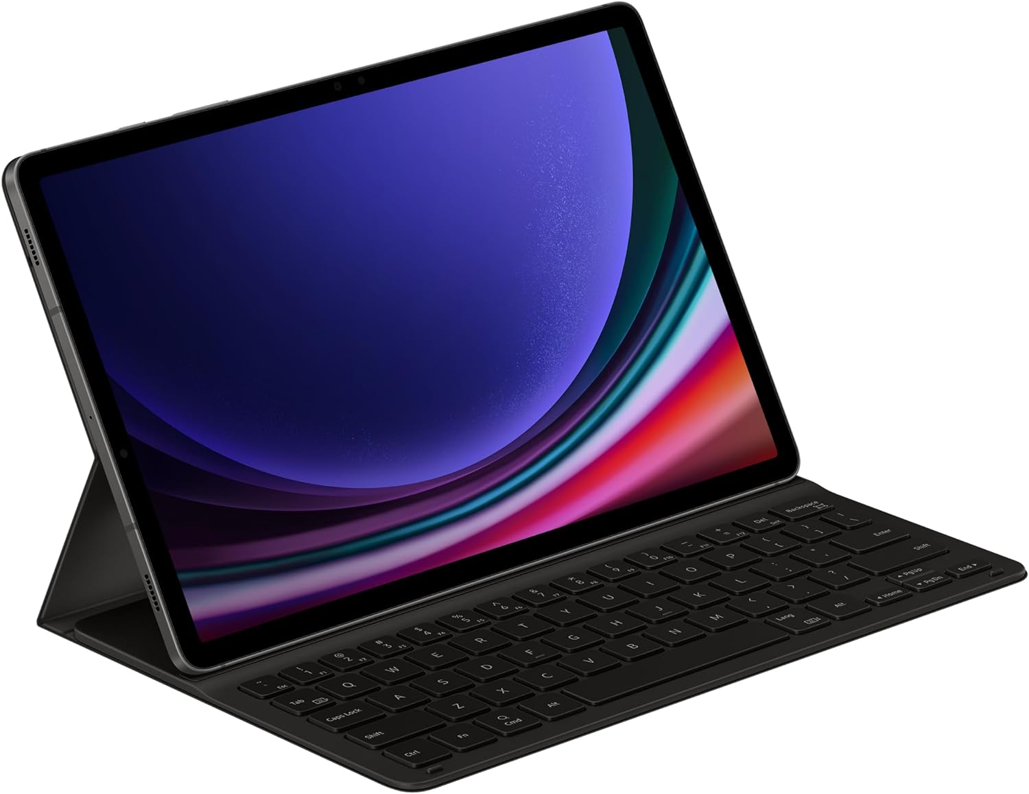 Samsung Book Slim Keyboard Cover for Galaxy Tab S9 - Black (Certified Refurbished)