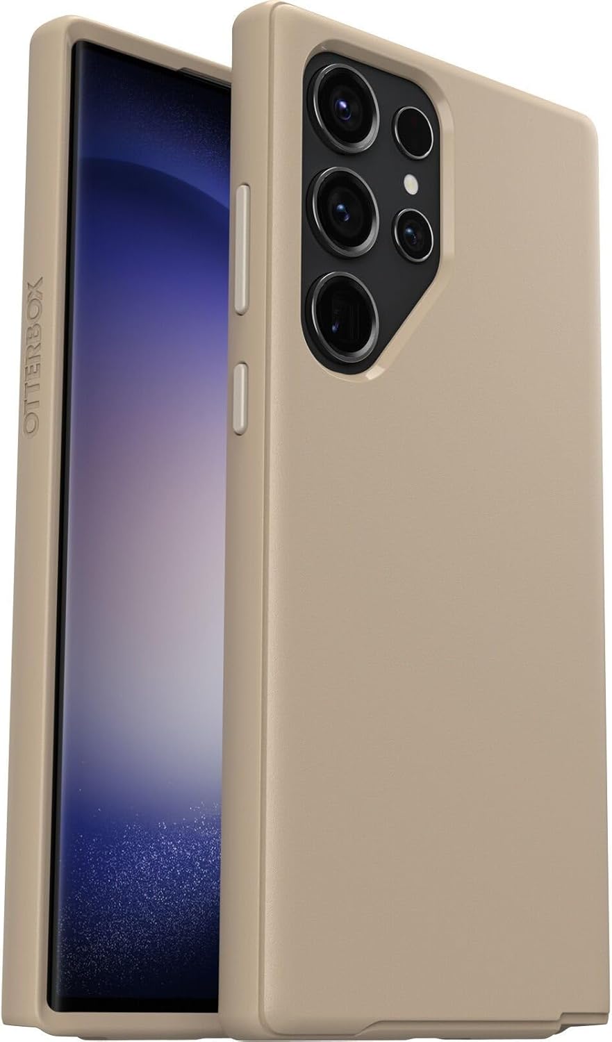 OtterBox SYMMETRY SERIES Case for Galaxy S23 Ultra - Don't Even Chai (Brown) (Certified Refurbished)