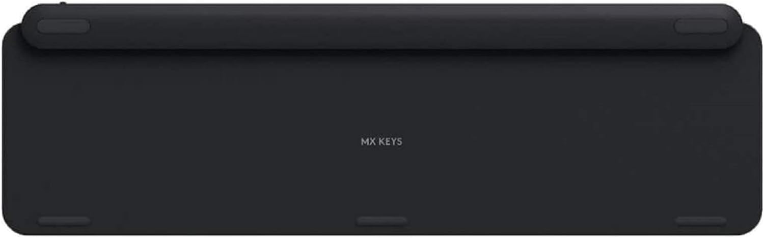 Logitech MX Keys Advanced Full-size Wireless Keyboard w/ Backlit keys - Black (Certified Refurbished)