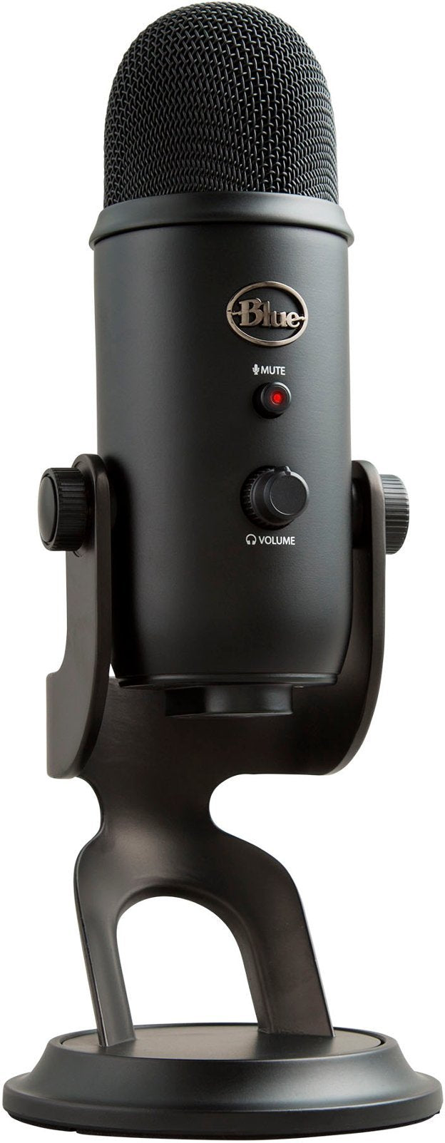 Blue Microphones Yeti Professional Multi-Pattern USB Condenser Microphone - Blackout