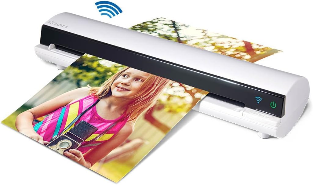 ION Air Copy Wireless Photo & Document Scanner with Built-in WiFi - White (Refurbished)