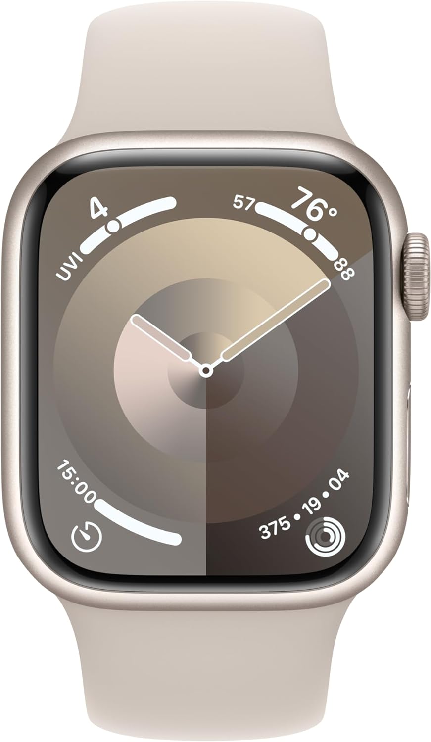 Apple Watch Series 9  (GPS + LTE) 41MM Starlight Aluminum Case & Sport Band (Certified Refurbished)