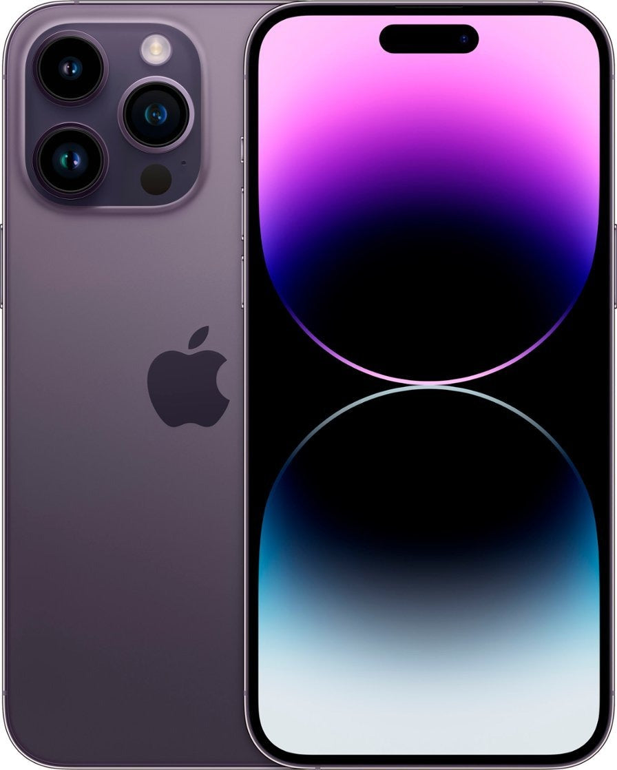 Apple iPhone 14 Pro 512GB (AT&T Locked) - Deep Purple (Renewed)