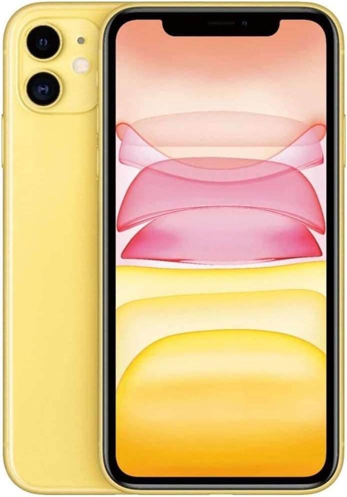 Apple iPhone 11 - 64GB (Unlocked) - Yellow (Renewed)